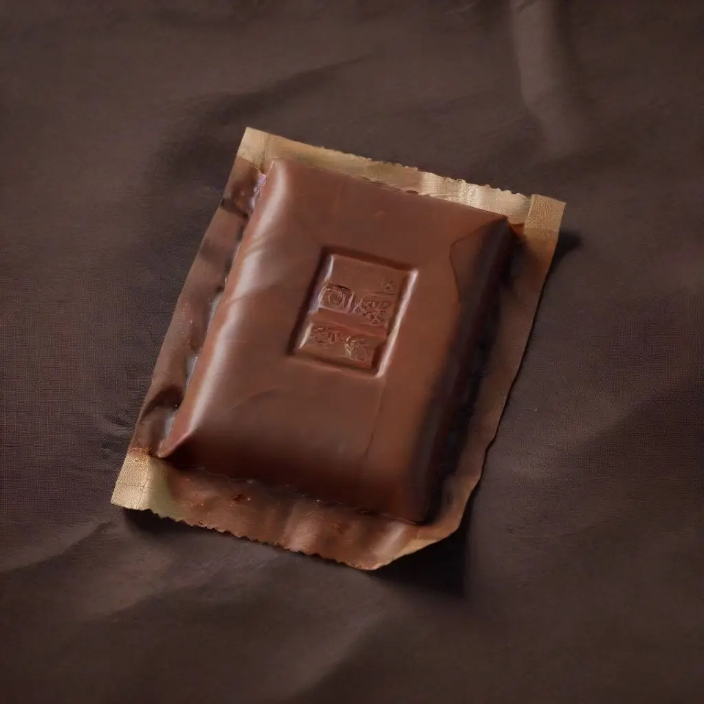 A chocolate bar melting in a scientist's pocket near a radar
