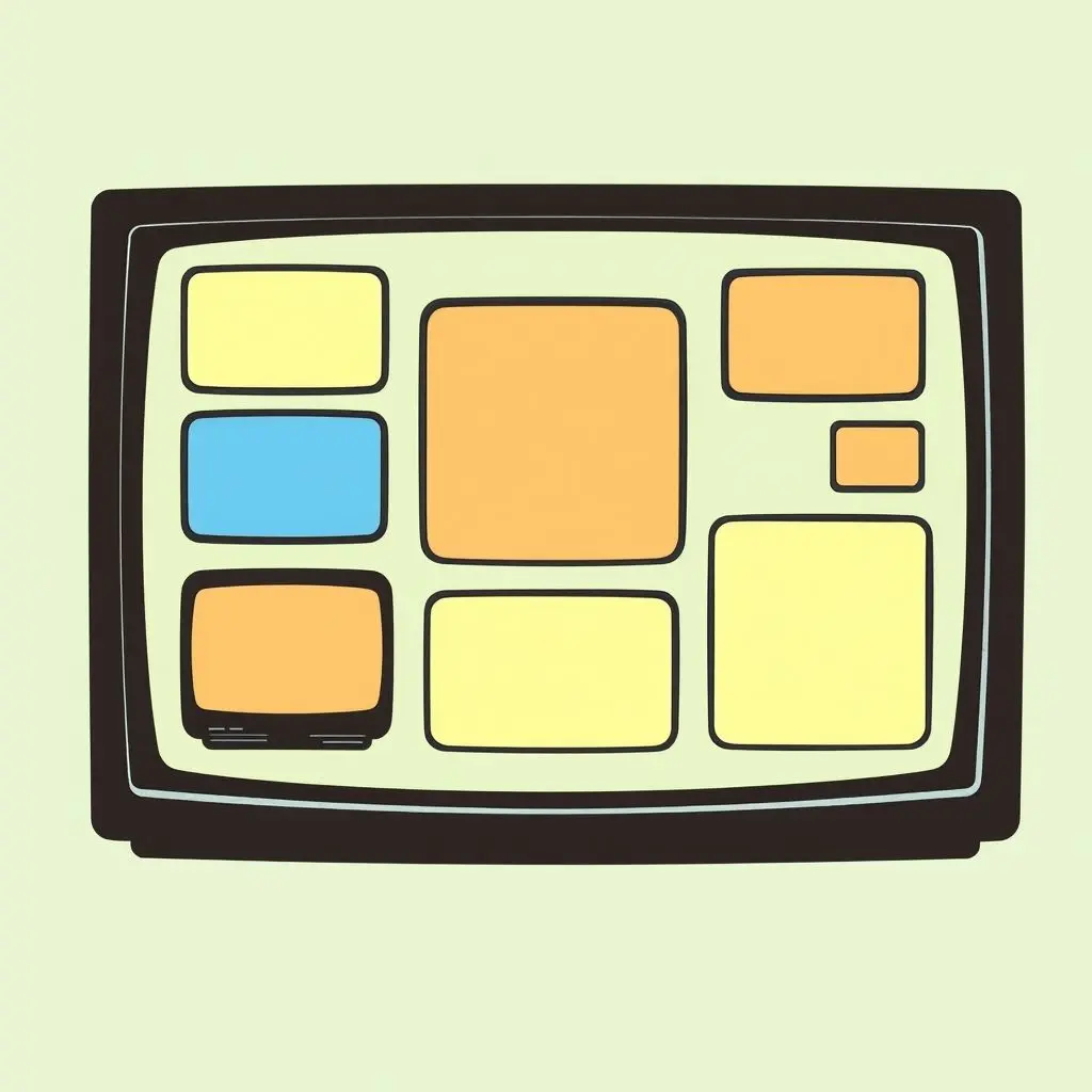 Conceptual illustration of the NLS interface with multiple windows