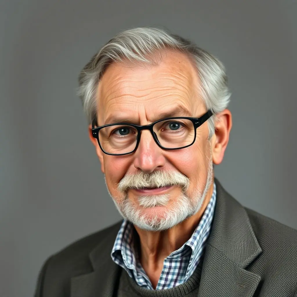 Portrait of Steve Sasson, the inventor of the first digital camera