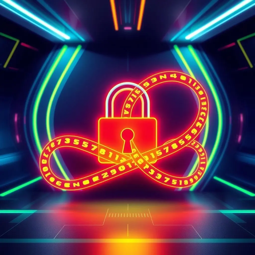 Digital lock protected by a complex password