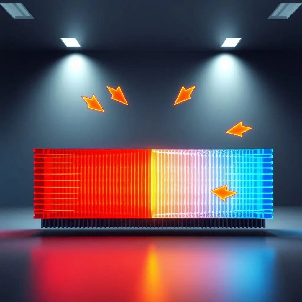 Thermoelectric generator module creating power from heat difference