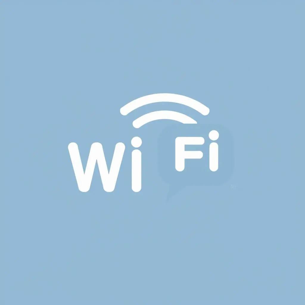 Stylized representation of the Wi-Fi logo and name