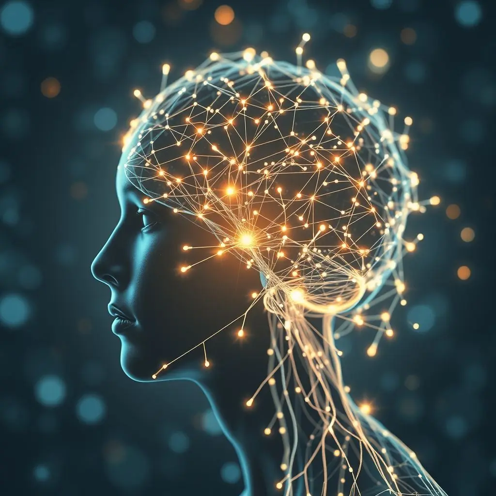 Abstract image representing consciousness within a digital or simulated environment