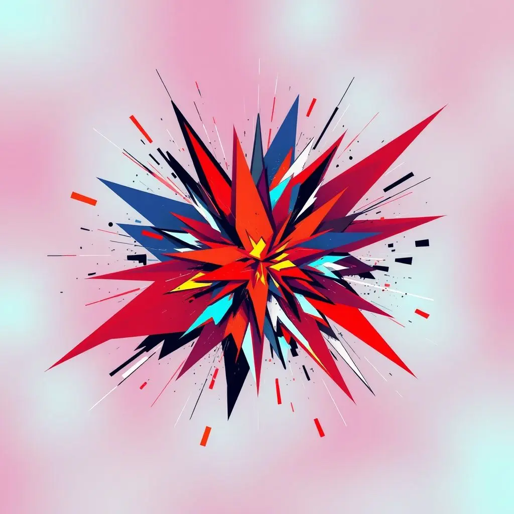 Icon or illustration symbolizing digital vandalism or a grudge being acted upon through cyber means.