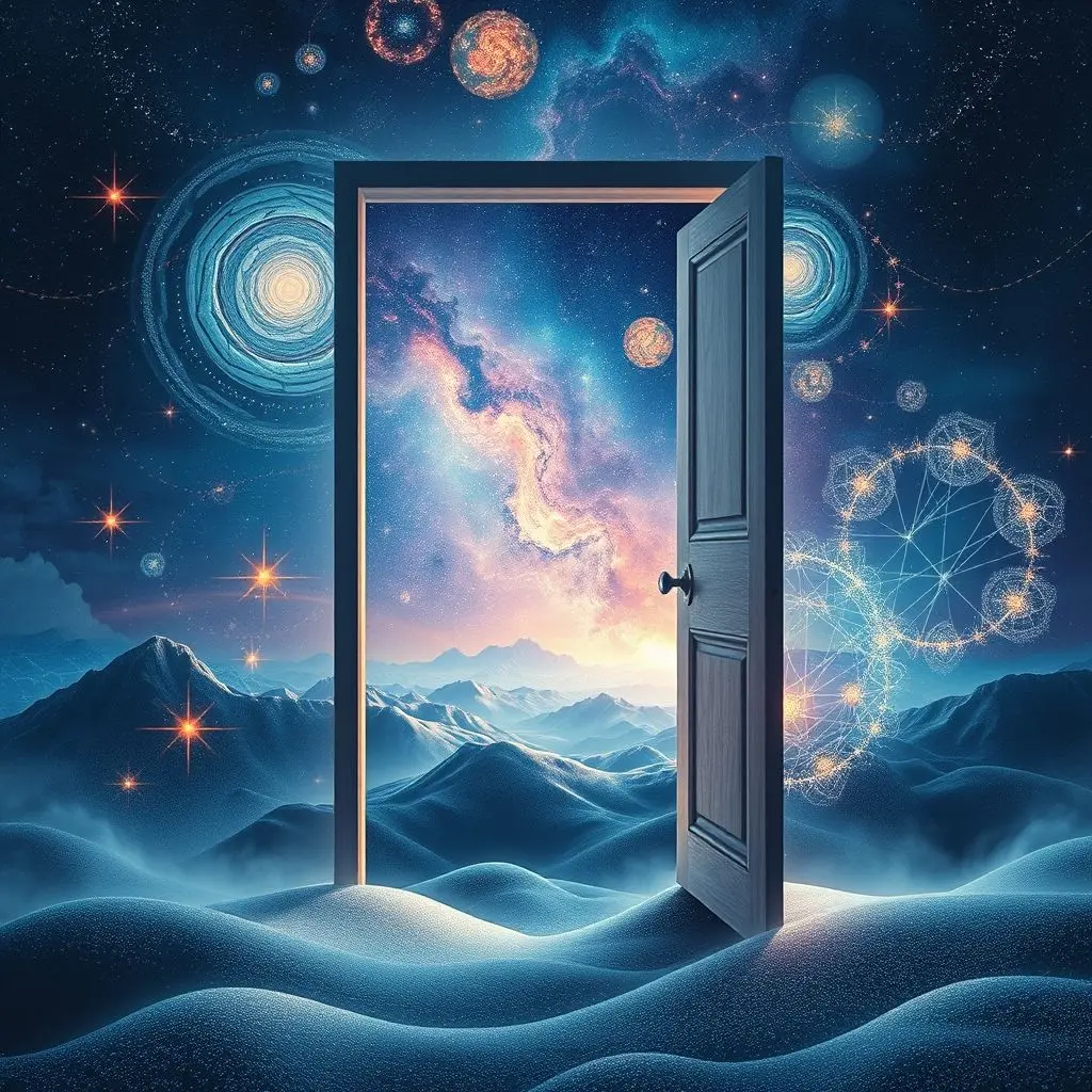 Stylized image representing the mystery and potential of accessing the sleeping mind