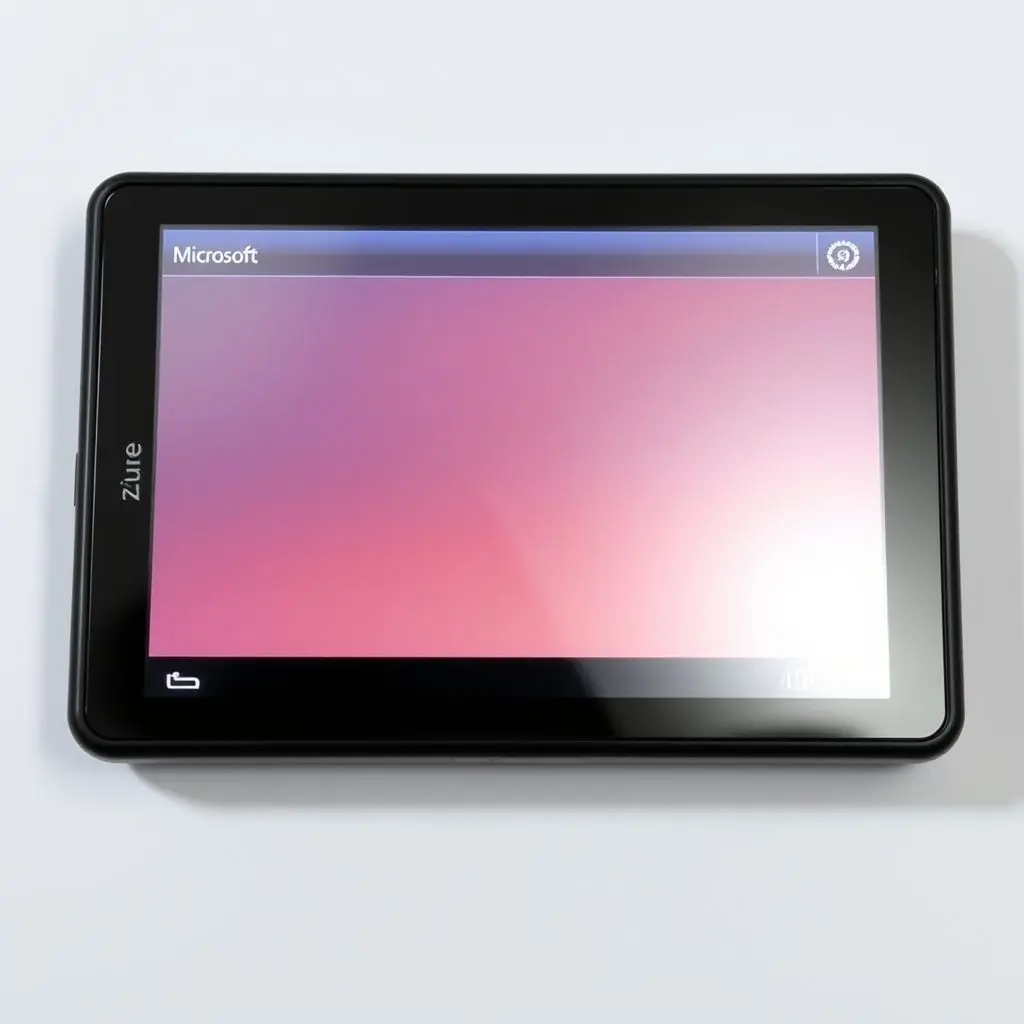 Microsoft Zune portable media player.