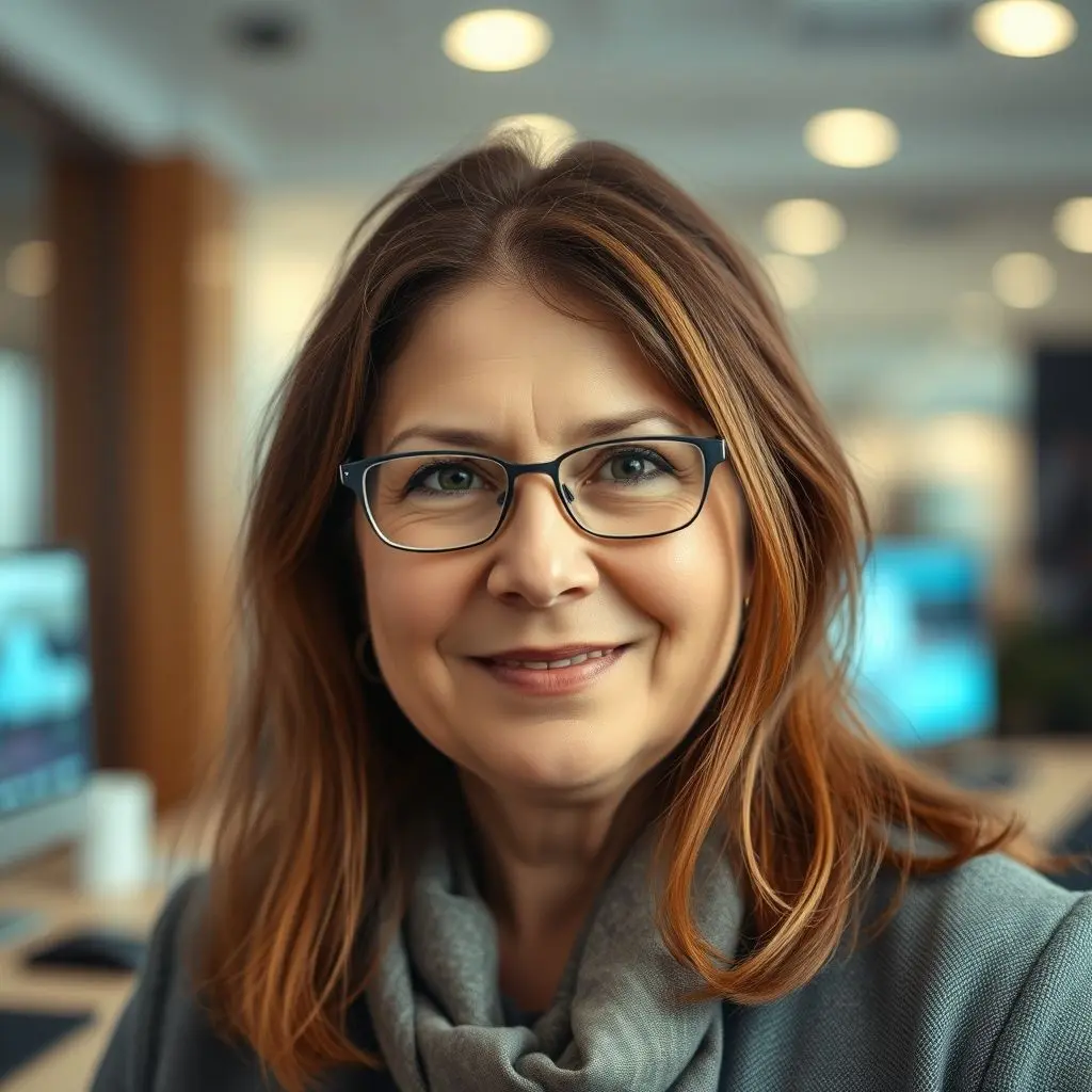 Portrait of computer scientist Radia Perlman
